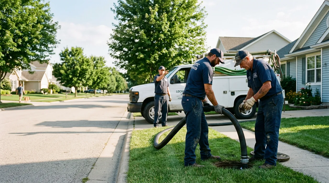 Septic Tank Cleaning in Powhatan Point, OH